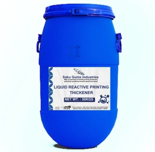 Liquid Reactive Printing Thickener