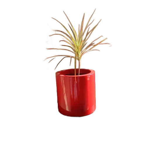 Red Fibre Wedding Decorative Flower Pot