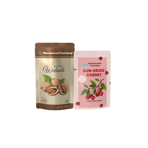 Rotogravure Printed Dry Fruits Packaging Stand Up Pouch