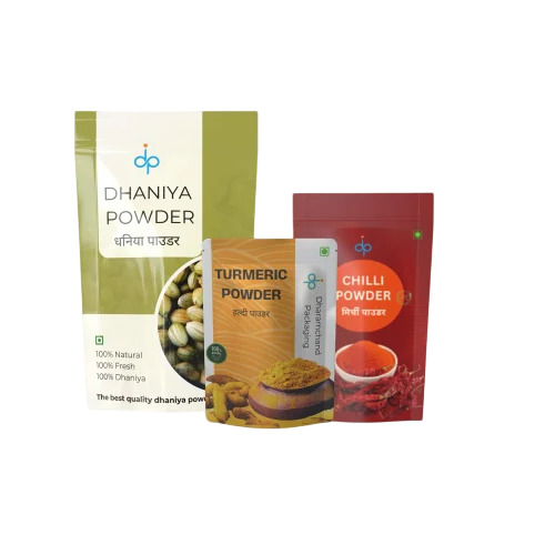 Rotogravure Printed Spice Packaging Stand Up Pouch