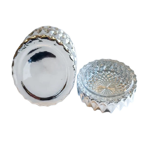 Silver Food Storage Jar
