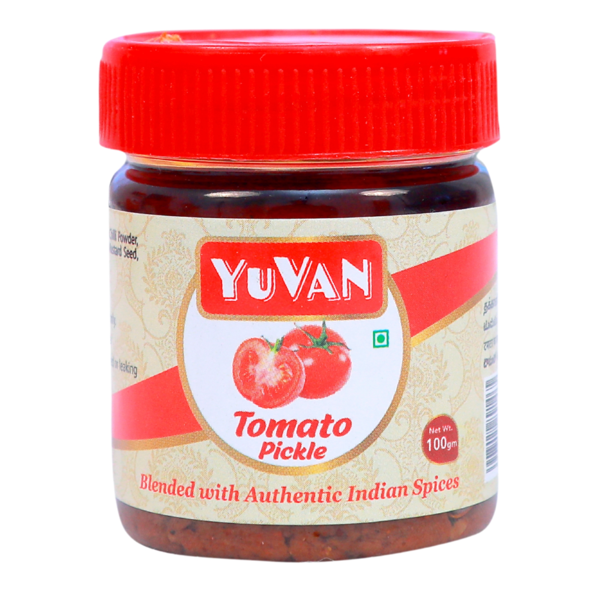 Tomato Pickle 100gm - Shelf Life: 12 Months