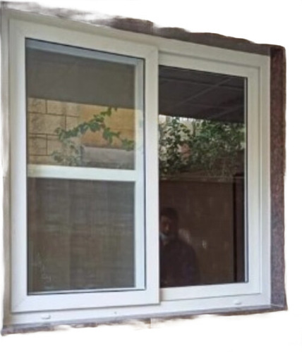 Upvc Three Track Glass Panel Opening Windows