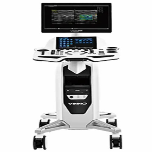 Vinno E35 Color Doppler Ultrasound Diagnostic Machine - Steel, Customize Size, White | 2D, 3D/4D Imaging, Color, Pulse Wave, Continuous Wave Doppler, Linear, ENDO, Convex Probes