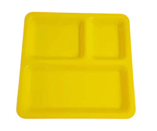 10inch Acrylic Square Pav Bhaji Plate