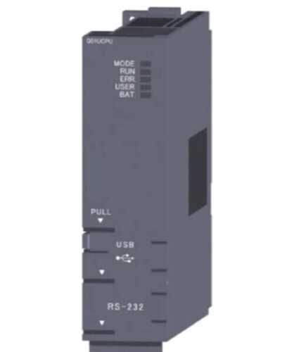 8 Points Mitsubishi Plc - Black, Standard Size, 3 Phase, 220-440V | New Industrial Automation Plc, 1 Year Warranty
