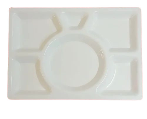 8inch Acrylic Rectangle Lunch Plate