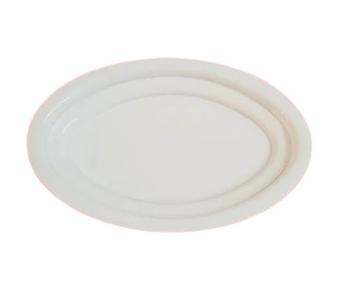 8inch Acrylic Round Rice Plate