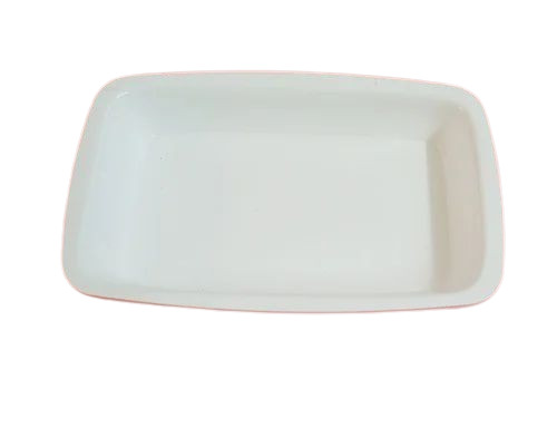 9inch Acrylic Rectangle Chaat Plate