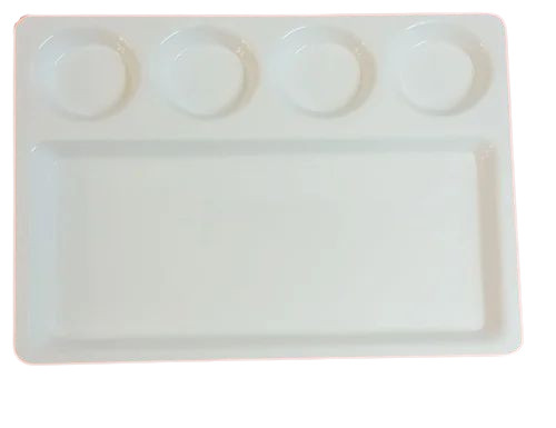 9inch Acrylic Rectangle Dosa Plate