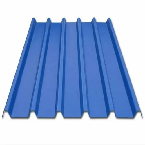 Blue Rectangular Roofing Sheet