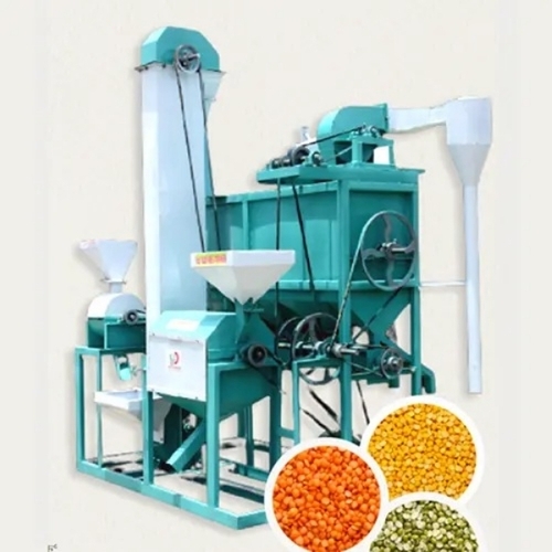 Electric Mini Dal Mill Machine