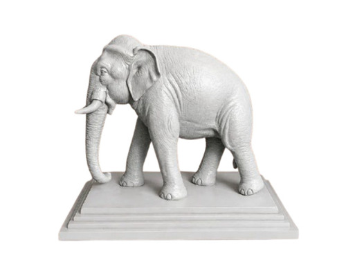 Fiber Animal Elephant Sculptures