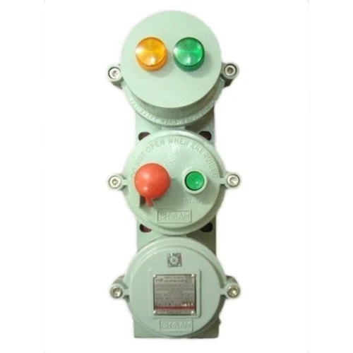 Flameproof On Off Push Button