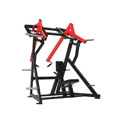 Hs 1004 Lateral Level Row - MS Material, Black Seat, Paint Coated | Adjustable, Manual Operation, Commercial Use