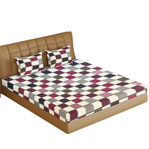 Luxury Cotton Bed Sheets - 100% Cotton Double, Multi Color | Lightweight, Wrinkle Resistant, Shrink Resistant, Breathable