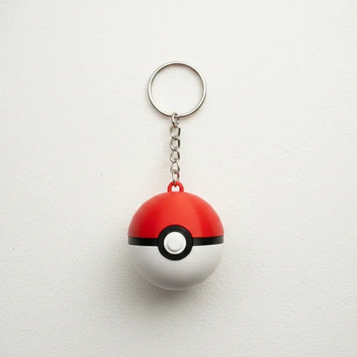 Pokeball Keychain