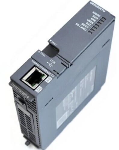 Rack Mount Mitsubishi Modular Plc - Standard Size, Black, 220-440V | Industrial Automation, 3 Phase, 1 Year Warranty