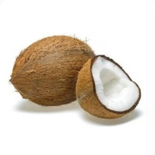 Raw Coconut - Solid Brown Coconut Fresh Natural Flavor | Suitable for Cooking Sweets Curries Desserts