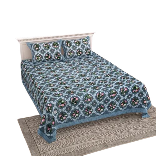 180 Gsm Printed Cotton Bed Sheet