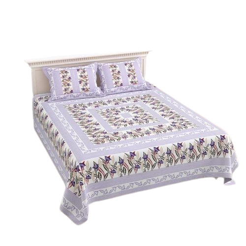220 Tc Double Size Printed Bedsheet