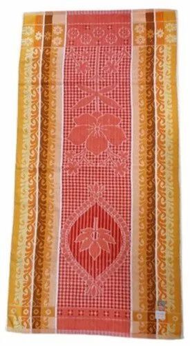 425gm Rectangular Cotton Bath Towel - 100% Cotton, Multicolor, 425gm, Rectangle | Soft Touch, Quick Dry, Water Absorbent