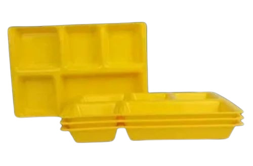 5 Compartment Plastic Plate