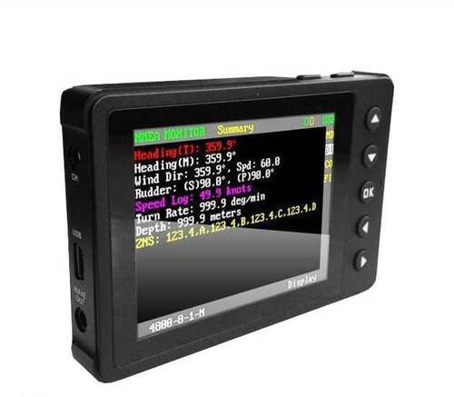AMI Marine X300 NMEA Tester Monitor Handheld Marine Electronics Testing Device