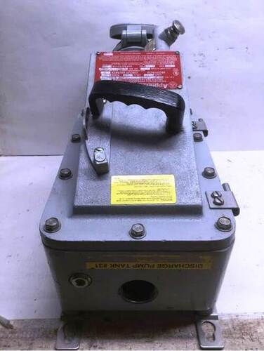 Appleton EBR Explosion Proof Interlocked Receptacle Circuit Breaker Hazardous Location