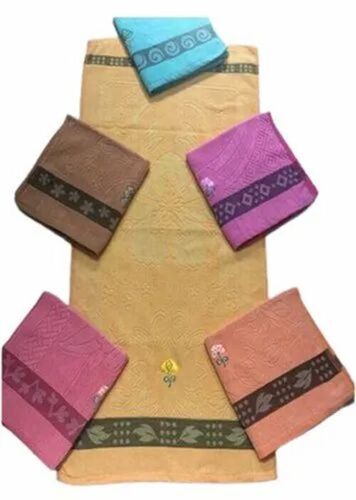 Embroidered Bath Towel