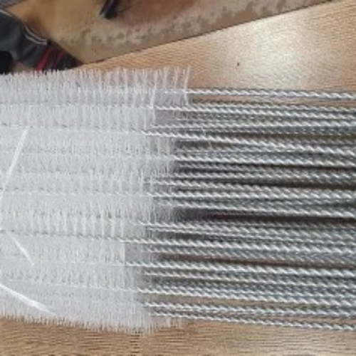 Industrial pipe line cleaning brush