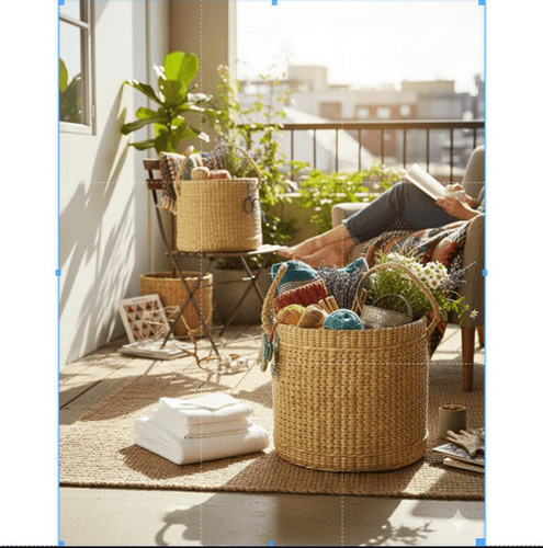 Laundry Storage Bucket Basket