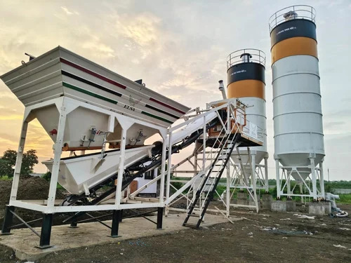 Mobile Ready Mix Concrete Plant