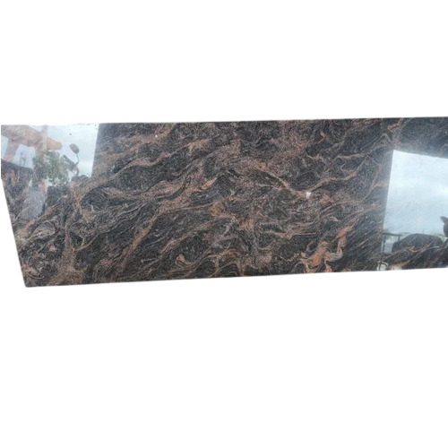 Polished Roji Granite Slab - Granite, 10 ft x 3 ft, Grey and Brown, 18mm Thickness, Polished Surface, Big Slab