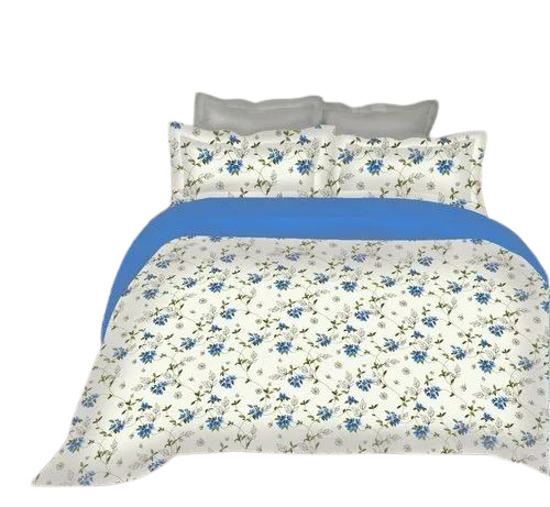 Printed Cotton Double Bed Sheets