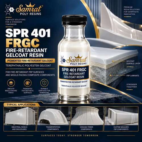 Terephthalic Fire-Retardant Gelcoat Resin - Grade: Industrial Grade