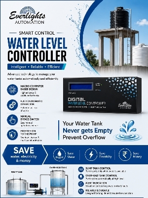 Digital Water Level Controller - Base Material: Pvc