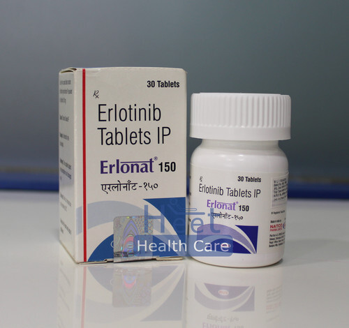 Erlonat Erlotinib - 150 Mg Oral Tablets, Targeted Cancer Therapy For Nsclc With Egfr Mutation