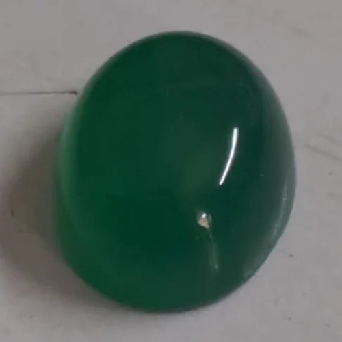 Green onyx gemstone