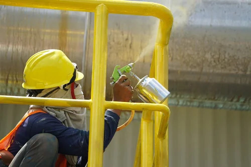 Industrial Machines Spray Painting Services