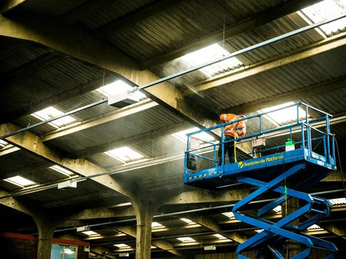 Industrial Roof Cleaning Services