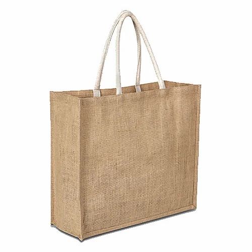 Jute Shopping Bag With Rope Handles