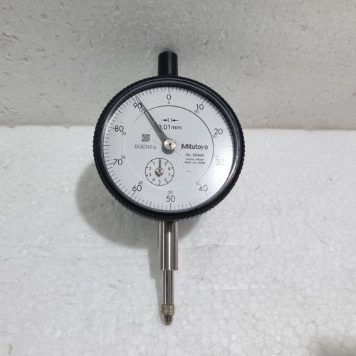 Mitutoyo 2046a Dial Indicator A   0a  10 Mm, 0.01 Mm Graduation