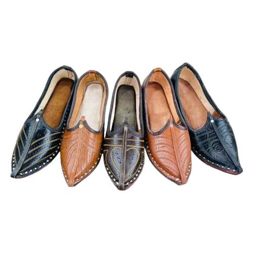 04 Mens Genuine Leather Stitched Mojairi