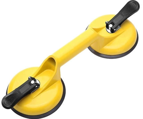 Aluminium Double Head Glass Suction Cup