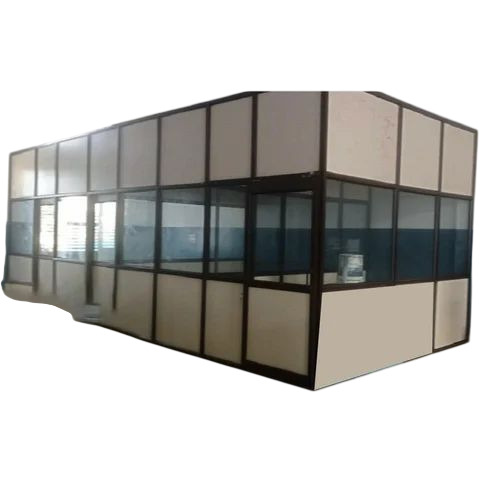 Black Aluminum Office Partition