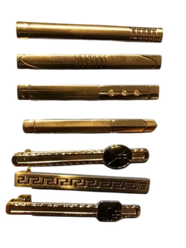 Brass Tie Pin Cufflink