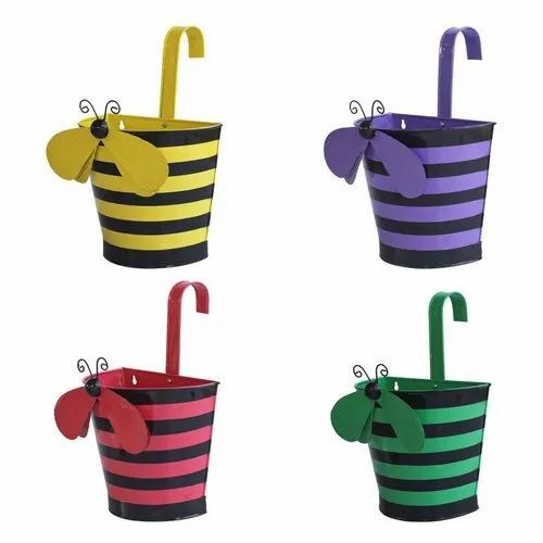 Bumble Bee Planters Set 4