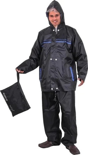 Duckback Solid Black Rain Suit