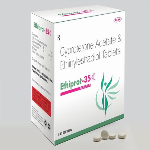 Ethinylestadiol 0.035 Mg &Cyproterone 2 aMg Tablets